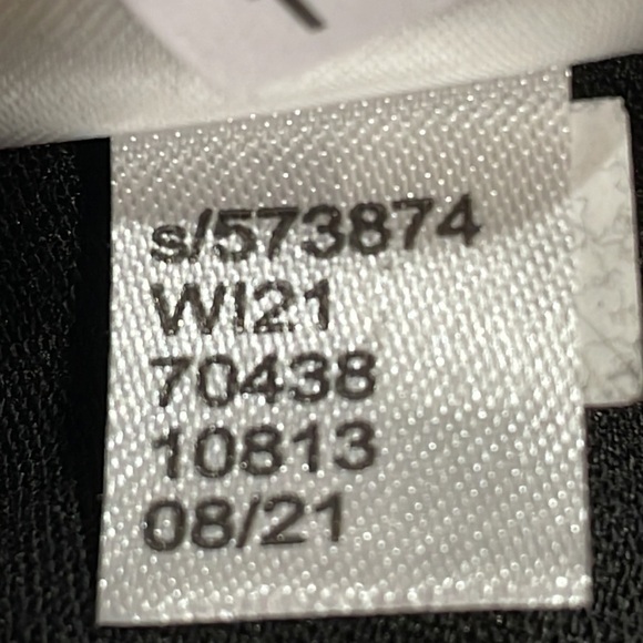 NWOT LOFT Pull On Tapered Pants In Black Shimmer L - Picture 16 of 16